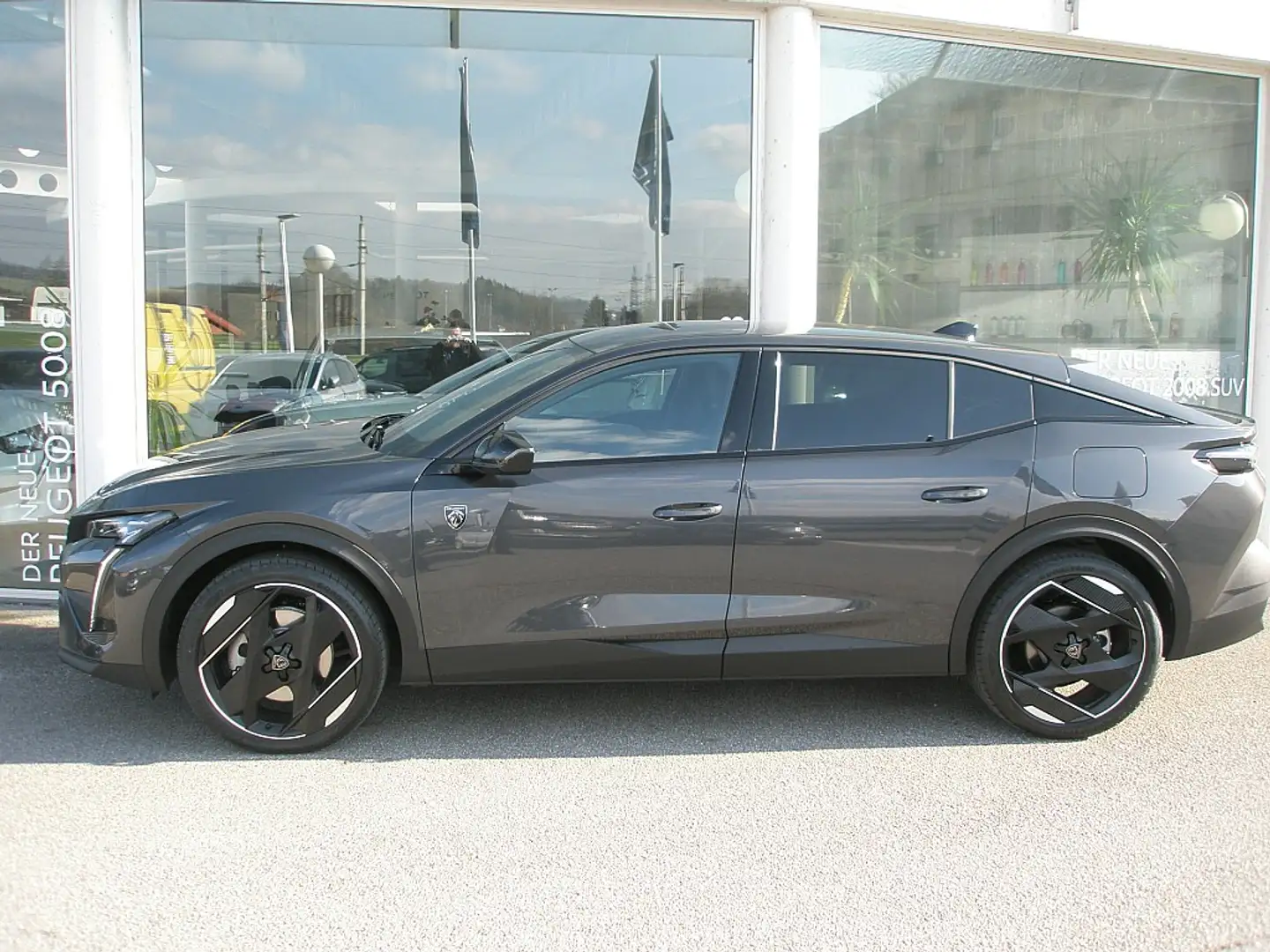 Peugeot 408 PHEV 225 e-EAT8 GT ++++  GARANTIE bis 2/2027 Gris - 2