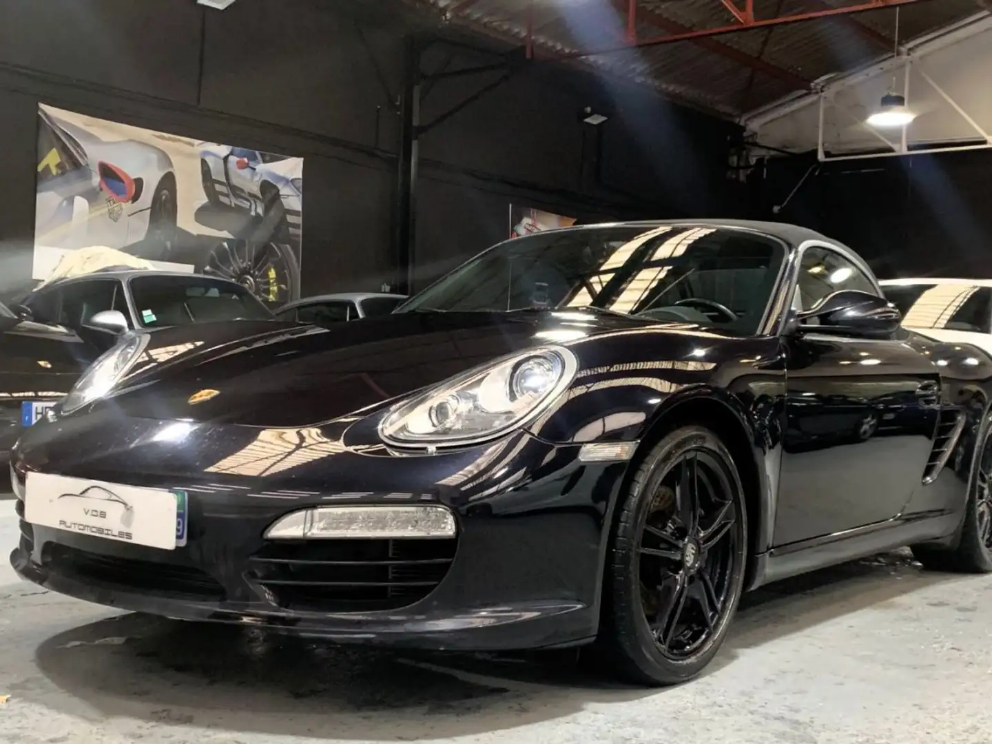 Porsche Boxster 987 2.9 256CV PDK / NAVIGATION / SUPERBE Zwart - 1