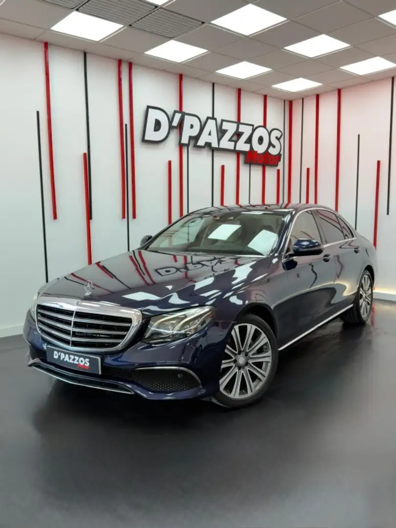 Mercedes-Benz E 220 220d 9G-Tronic 194 Azul - 1