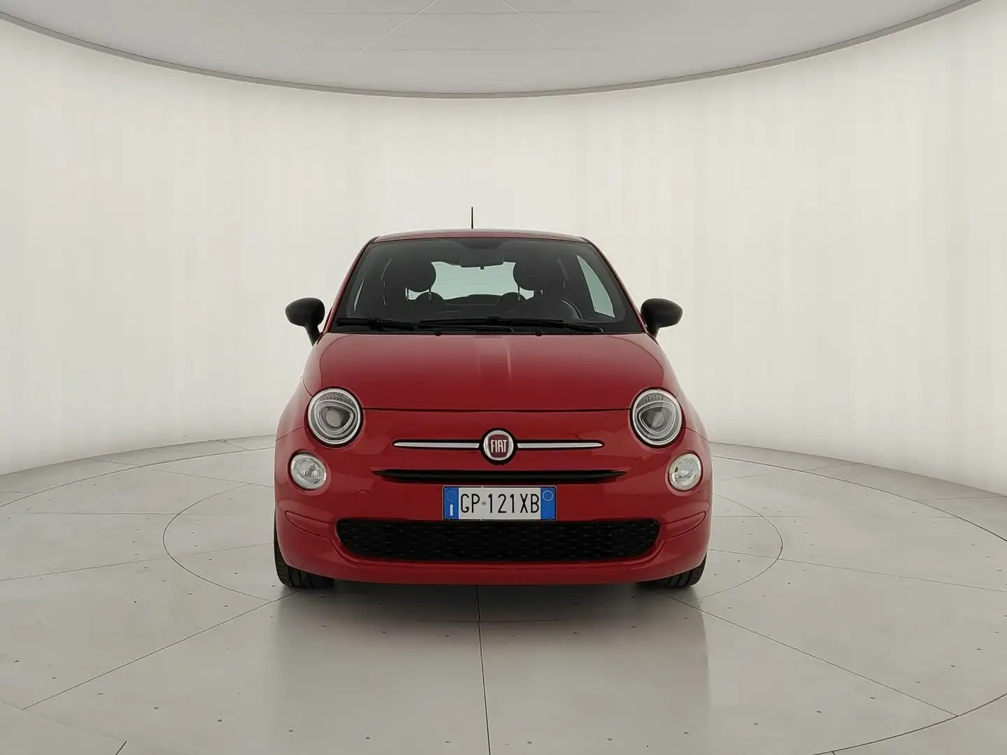 Fiat 500 1.0 hybrid (Red) 70cv Unico Proprietario! KM22000! Rouge - 2