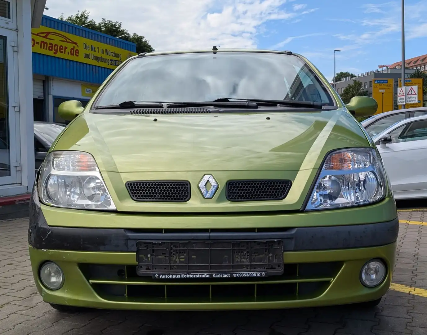 Renault Scenic 1.6 16V*Klima*TÜV3.26*Rentner*OptischeGeb Verde - 2