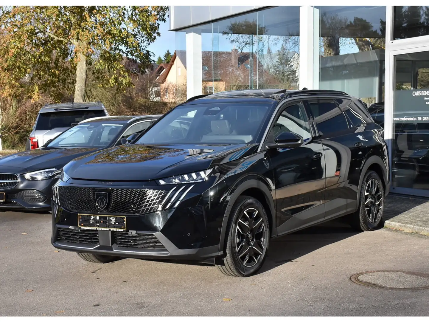 Peugeot 5008 Hybrid 145 GT e-DSC6 7 Pl MEMO PANO CAM360 NEUF Noir - 2
