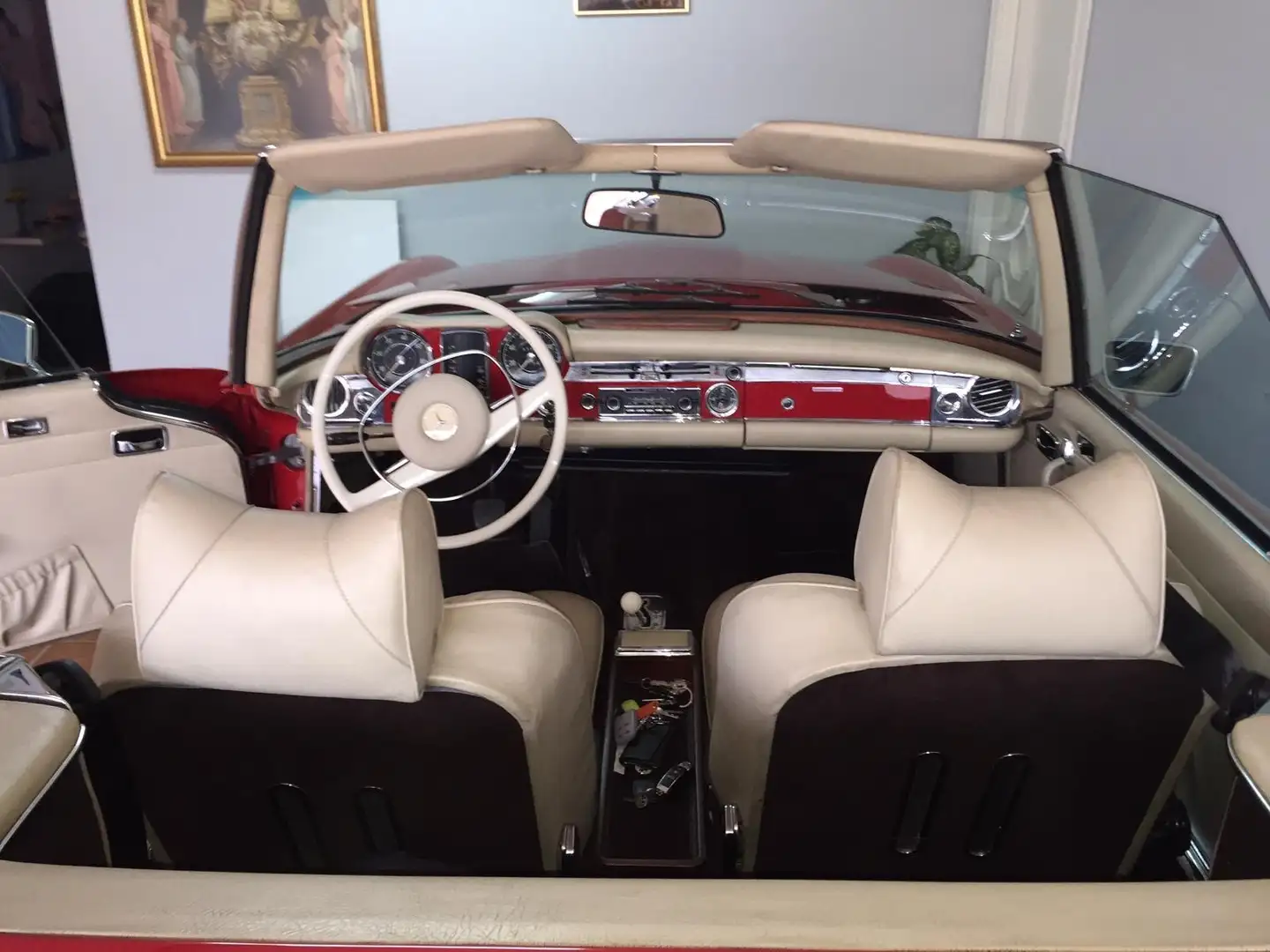 Mercedes-Benz SL 280 PAGODA Rojo - 2