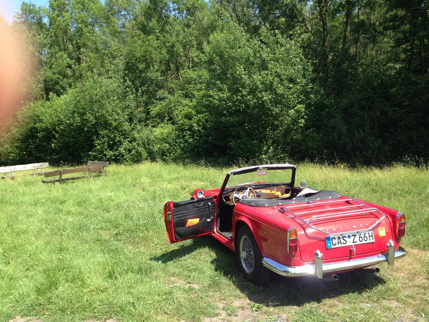 Triumph TR4 Rot - 2