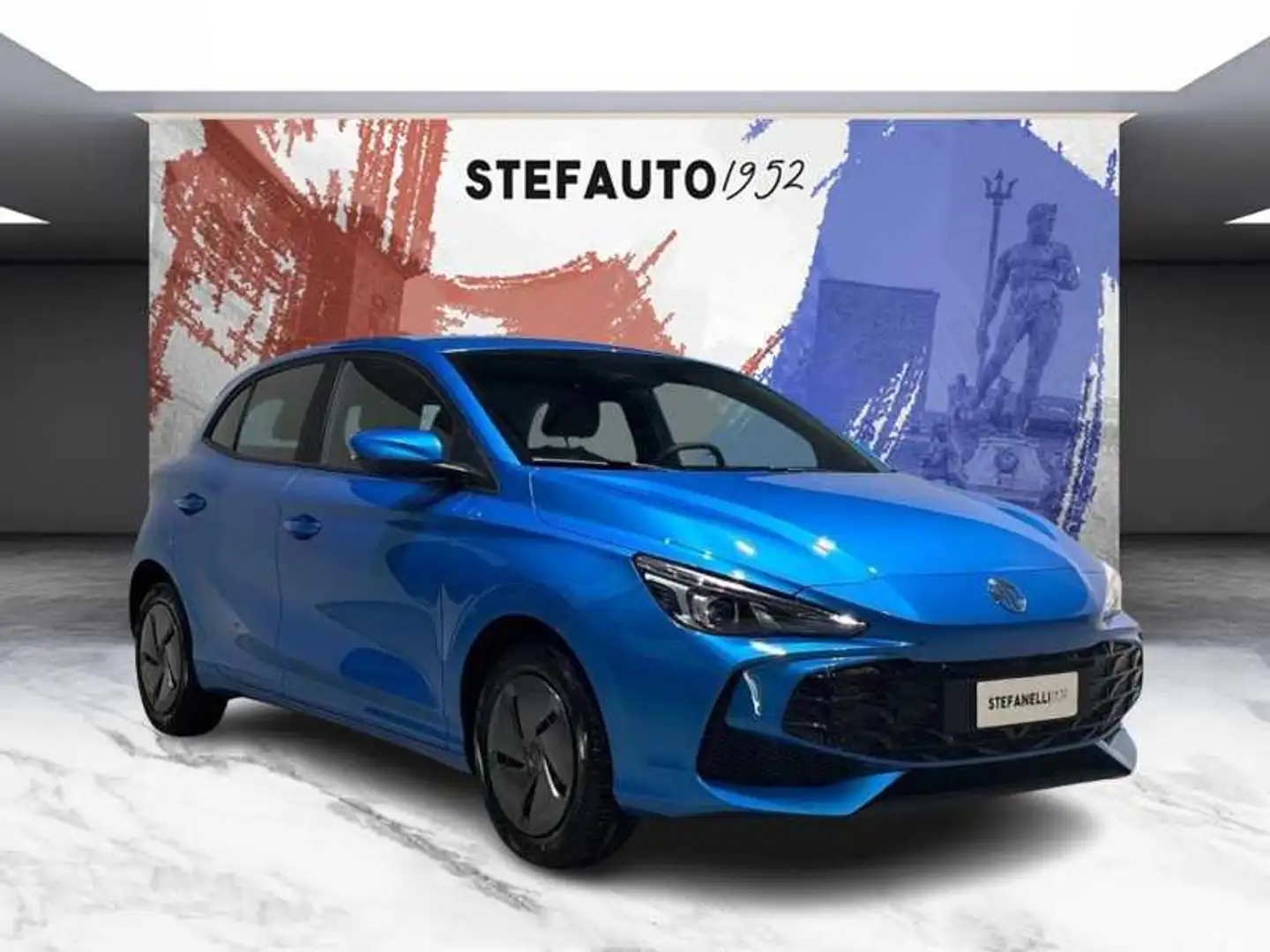 MG MG3 3 ICE Standard Benzina - Como Blue - Tessuto Blauw - 1