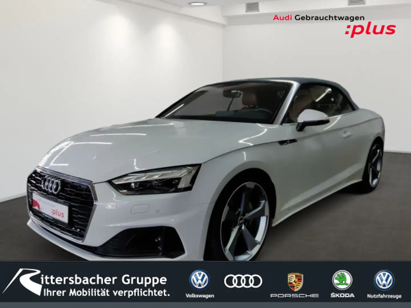 Audi A5 40 TFSI Design Selection TopView Ma Weiß - 1