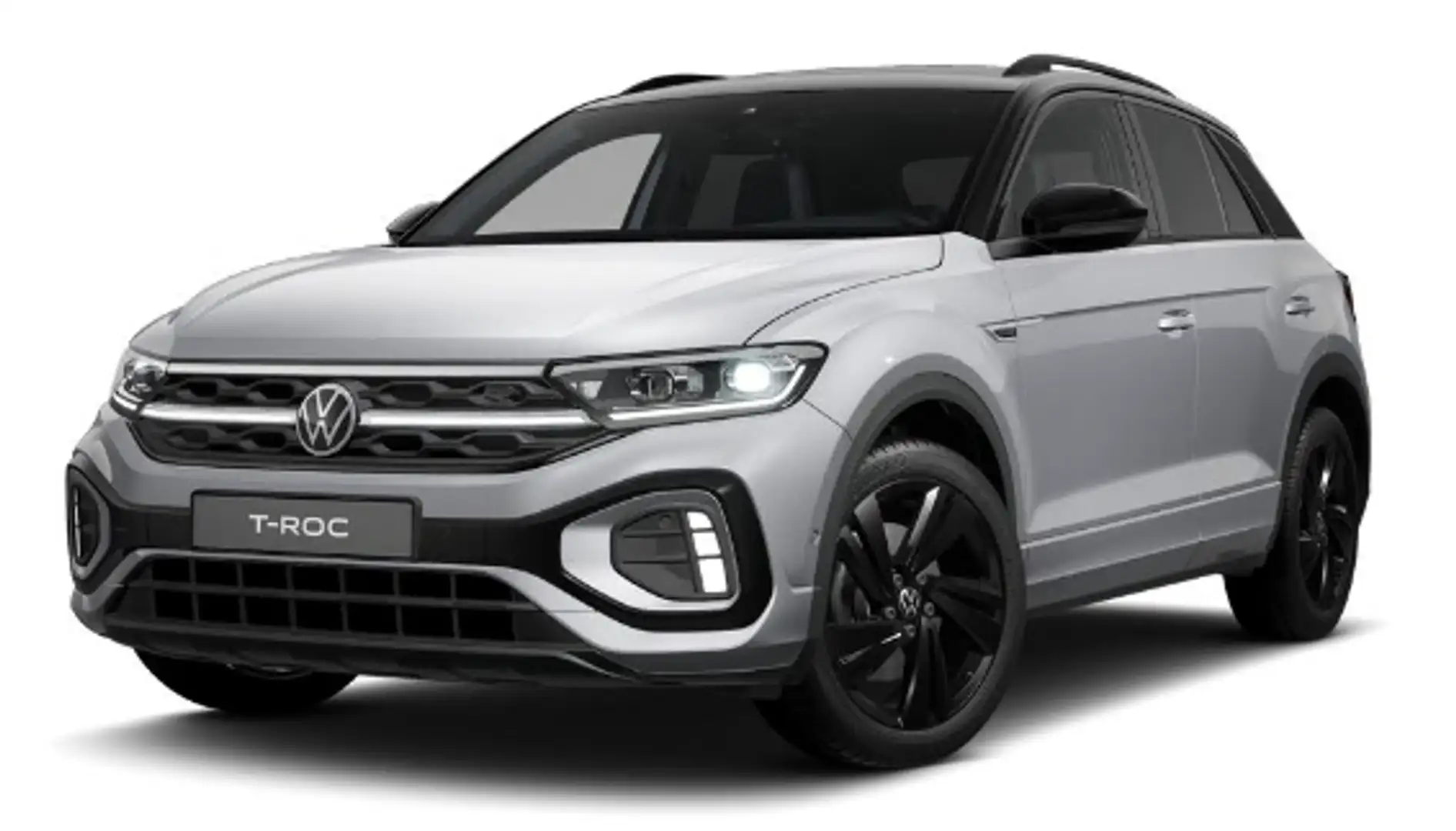 Volkswagen T-Roc R-Line 2.0 TSI DSG 4 Motion Silber - 1