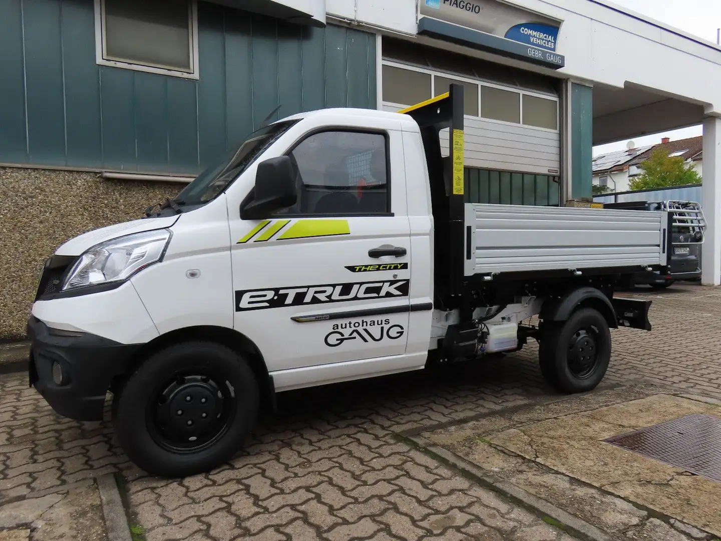 Piaggio NP-Elektro 2025 Heck-Kipper "Demo" Blanc - 1