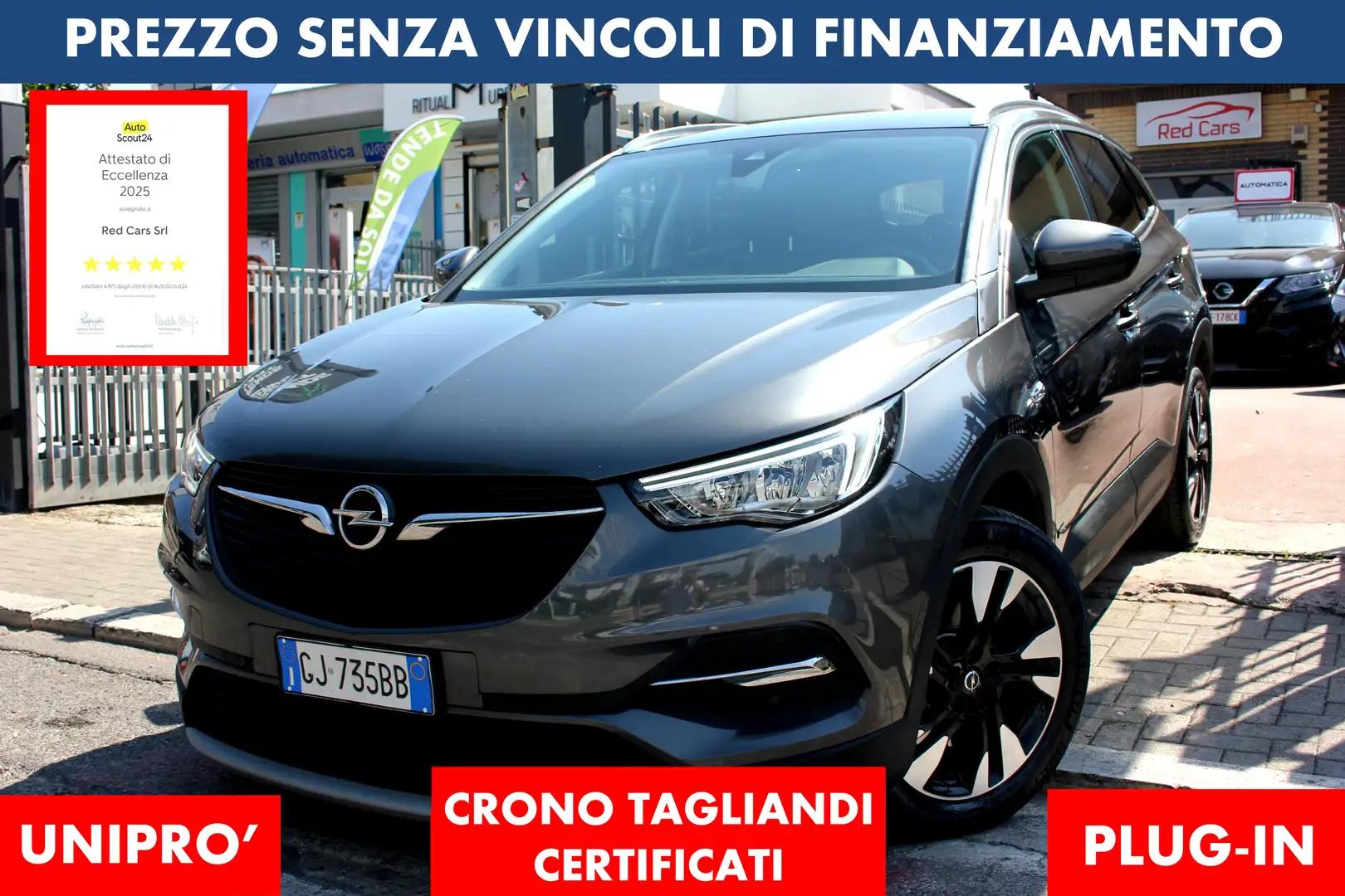Opel Grandland X 1.6 PLUG IN Elegance *PREZZO VERO* AUTOMATICA NAVI - 1