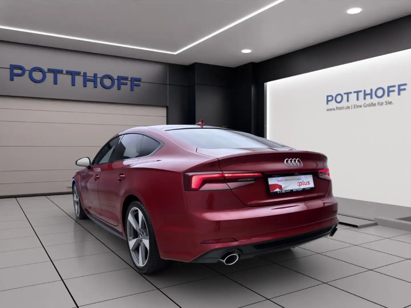 Audi A5 Sportback 40 g-tron S LINE NAVI KAMERA LED SITZHZG Rot - 2