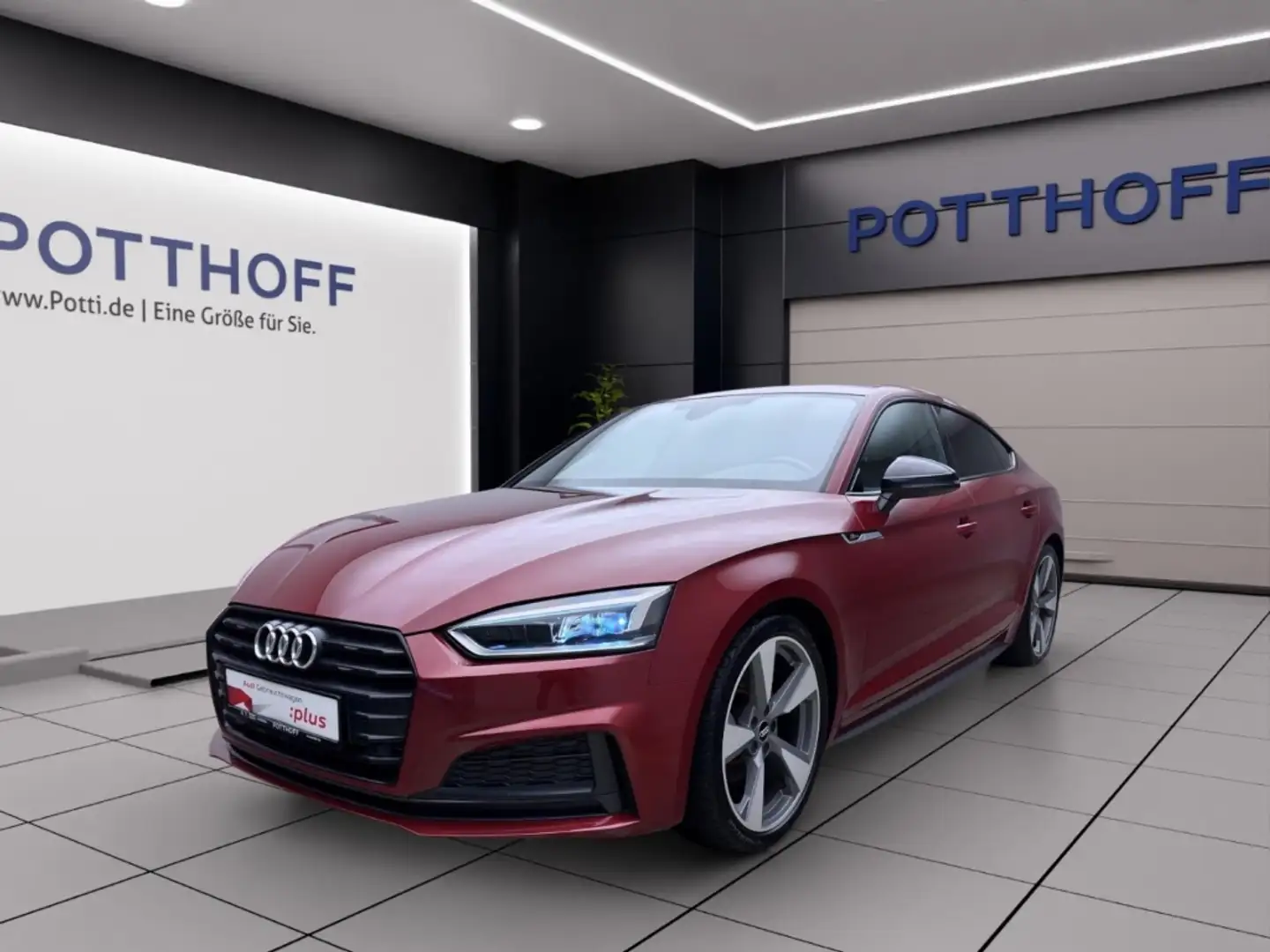 Audi A5 Sportback 40 g-tron S LINE NAVI KAMERA LED SITZHZG Rot - 1