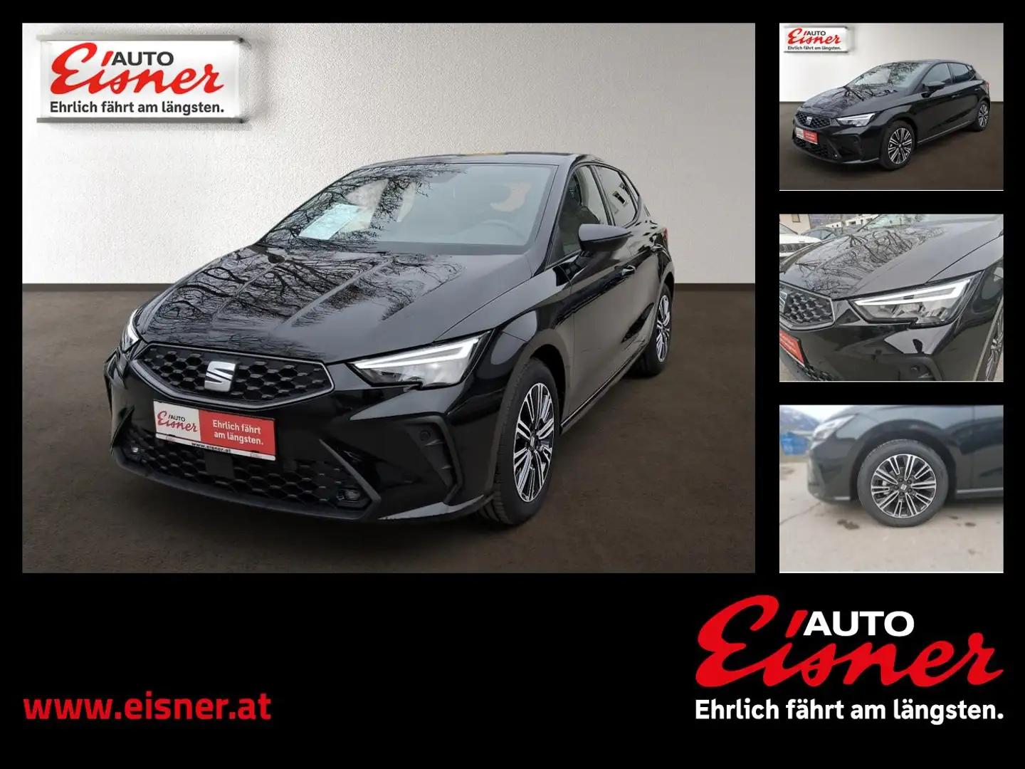 SEAT Ibiza FR Edition 1.0 TSI 95PS Schwarz - 1