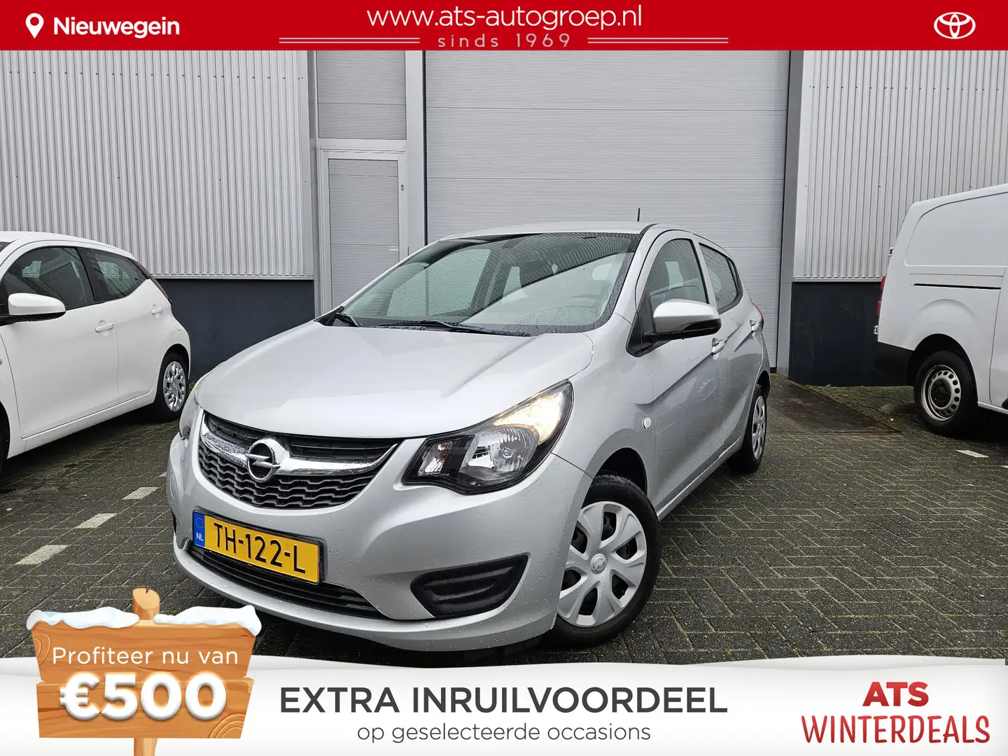 Opel Karl 1.0 ecoFLEX Edition Automaat | Orgineel 23.000 KM Gris - 1
