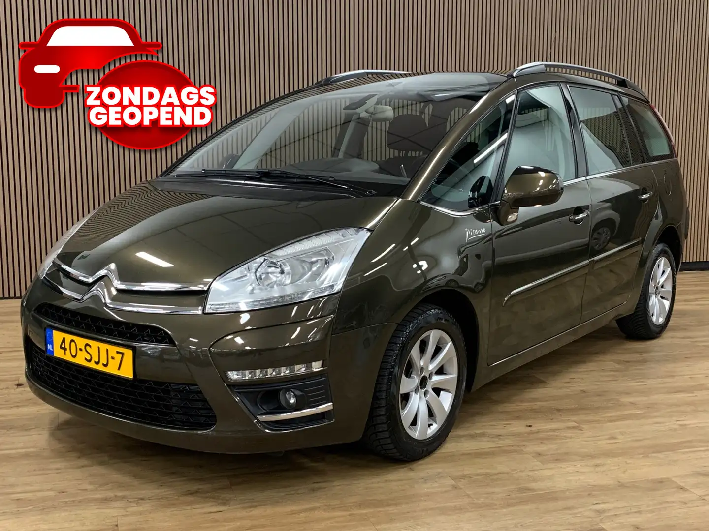 Citroen Grand C4 Picasso 1.6 Selection|Automaat|7 Persoons|Climate Control| Brązowy - 1