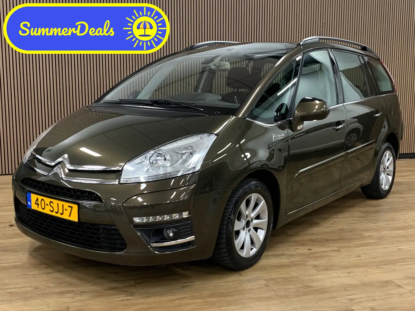 Citroen Grand C4 Picasso 1.6 Selection|Automaat|7 Persoons|Climate Control| Bruin - 1