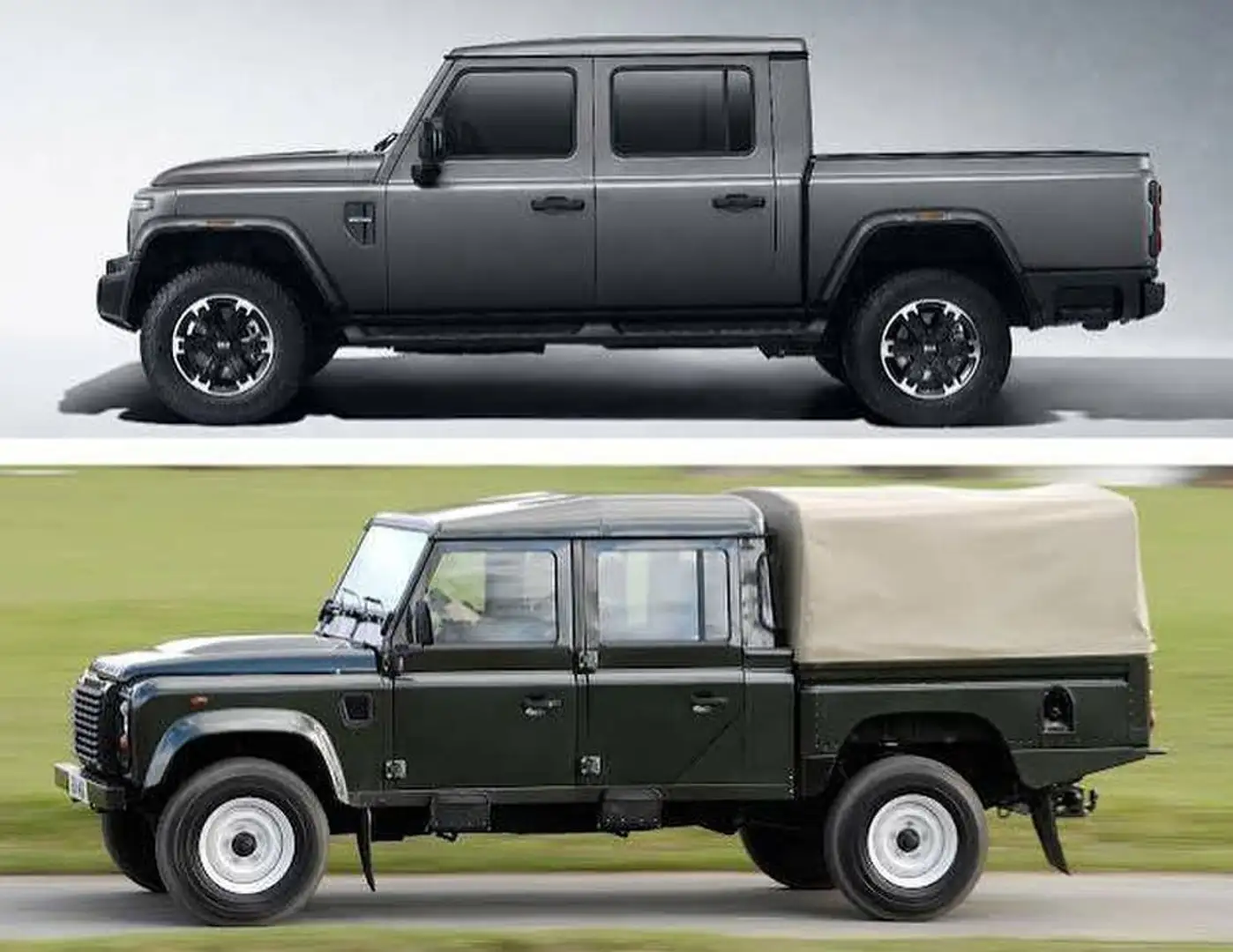 BAW 212 BAW 212  WARRIOR Pick UP coming soon Grau - 2