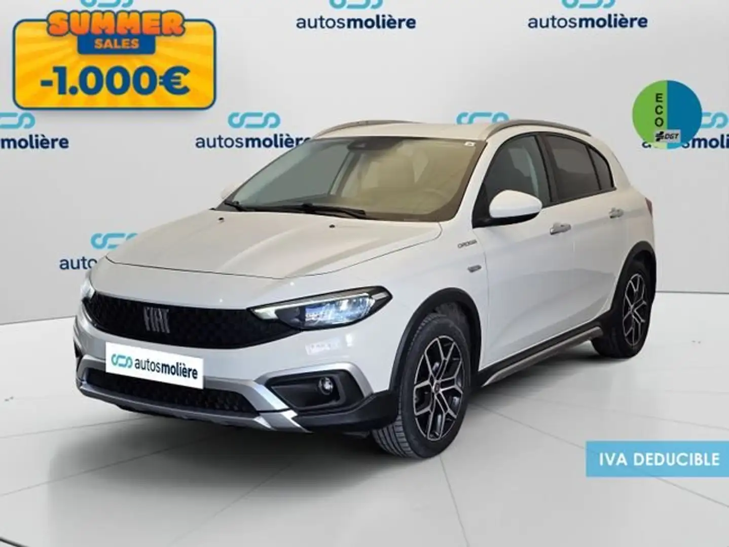 Fiat Tipo 1.5+Hybrid+Cross+DCT+97+kW+%28130+CV%29 Blanco - 1