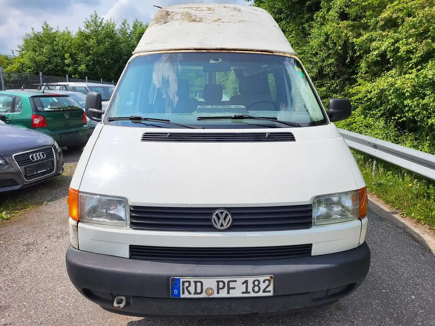Volkswagen T4 T 4 Transporter Blanc - 2