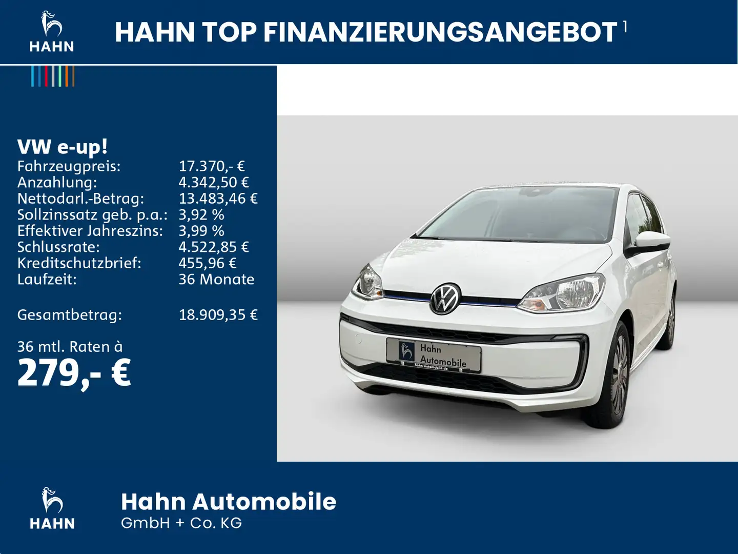 Volkswagen e-up! Move Style Plus Cam Klima Maps+More Sitzhe Weiß - 2
