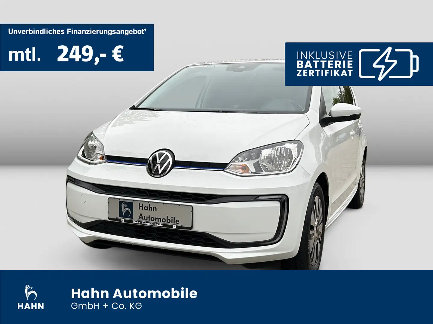 Volkswagen e-up! Move Style Plus Cam Klima Maps+More Sitzhe Weiß - 1