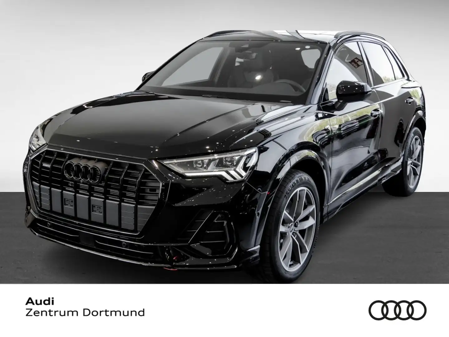 Audi Q3 40 TDI quattro S tronic S Line AHK+Assistenzpak... Zwart - 1