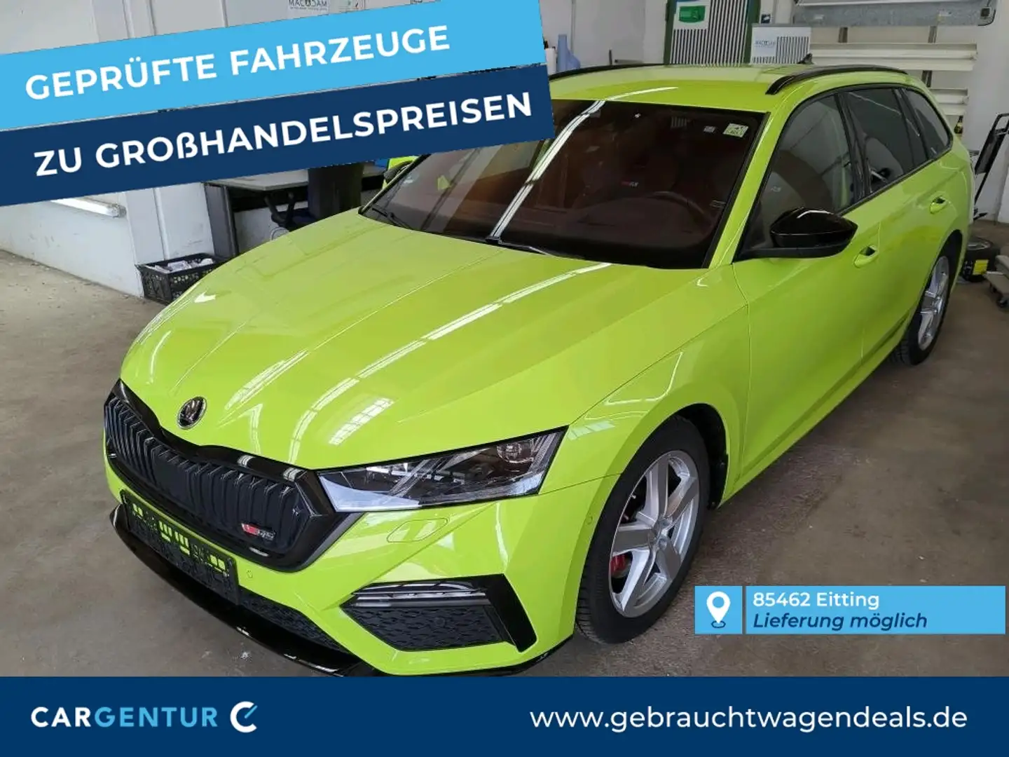 Skoda Octavia Combi 2.0 TDI RS Plus AHK Virtual SpoSi Vert - 1