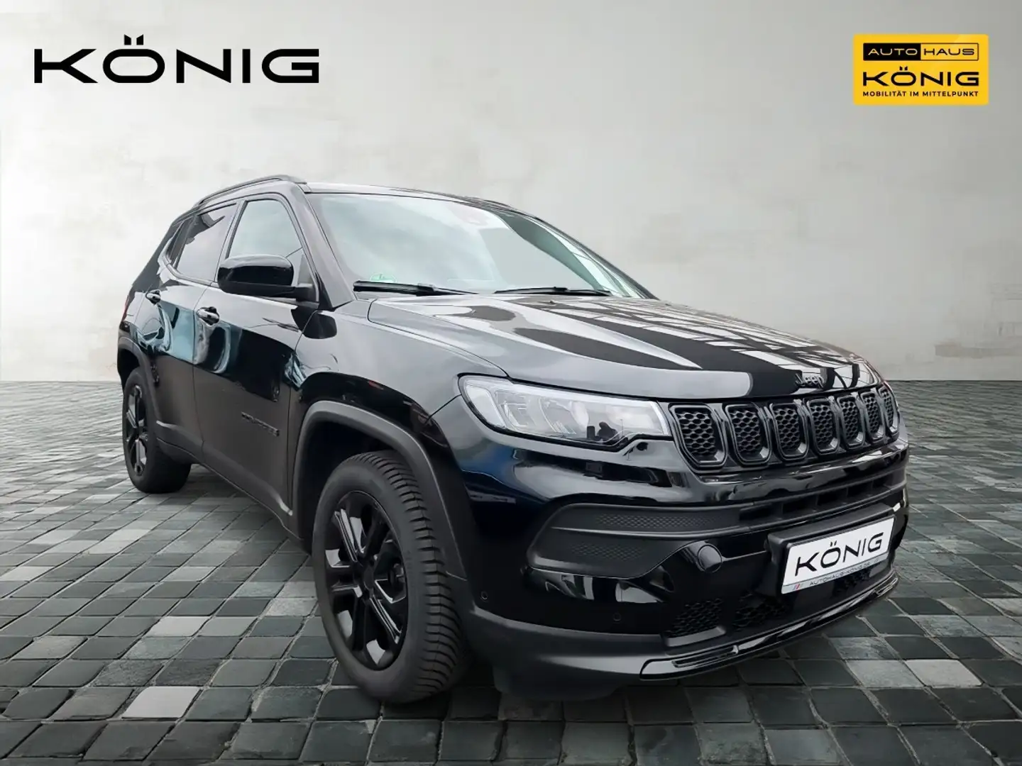 Jeep Compass Night Eagle *KLIMA*CARPLAY*CAM*ALLWETTER Schwarz - 2