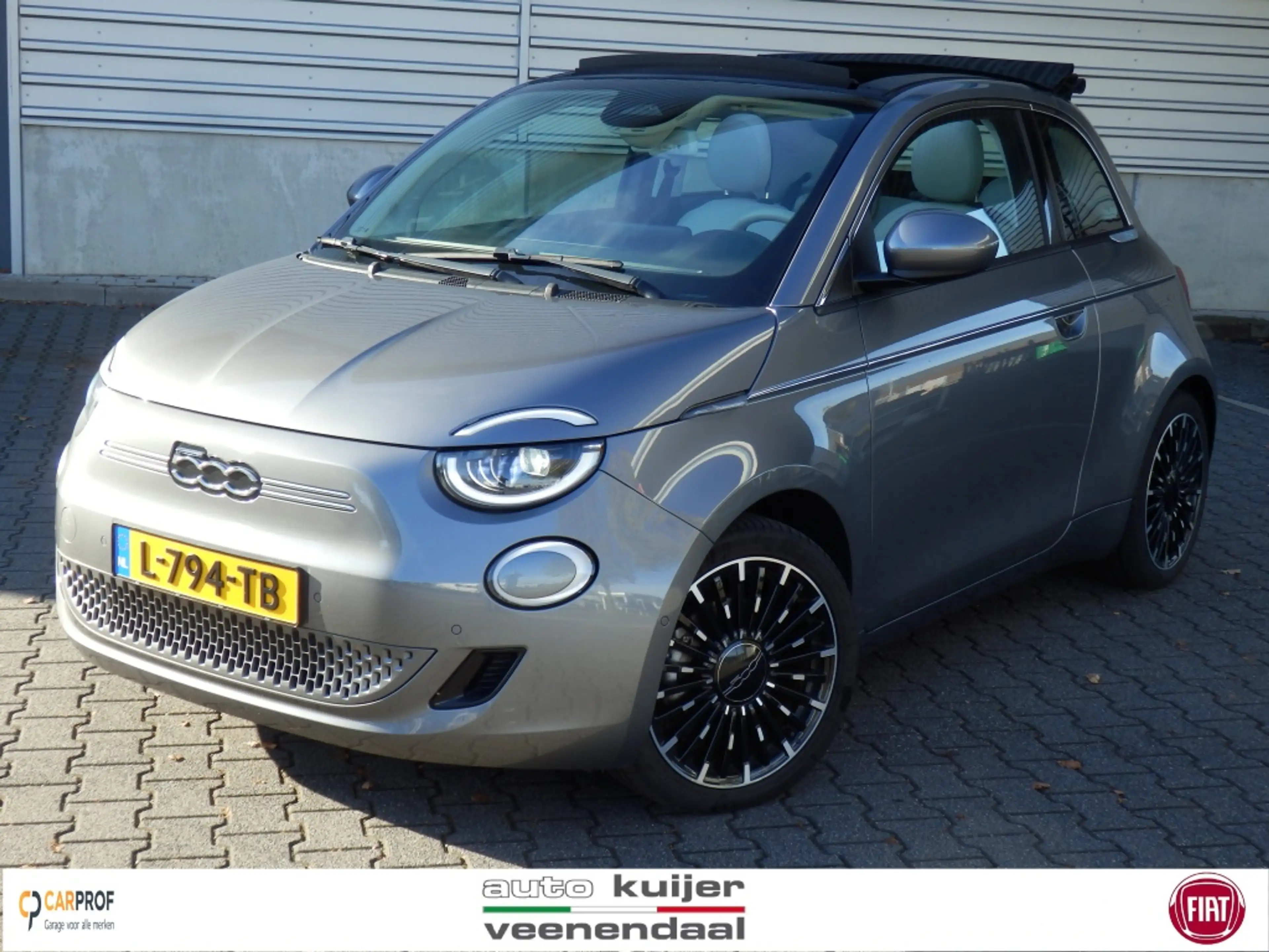 Fiat 500e La Prima 42 kWh I Cabrio I SOH 93 % I 1e eig I Nav