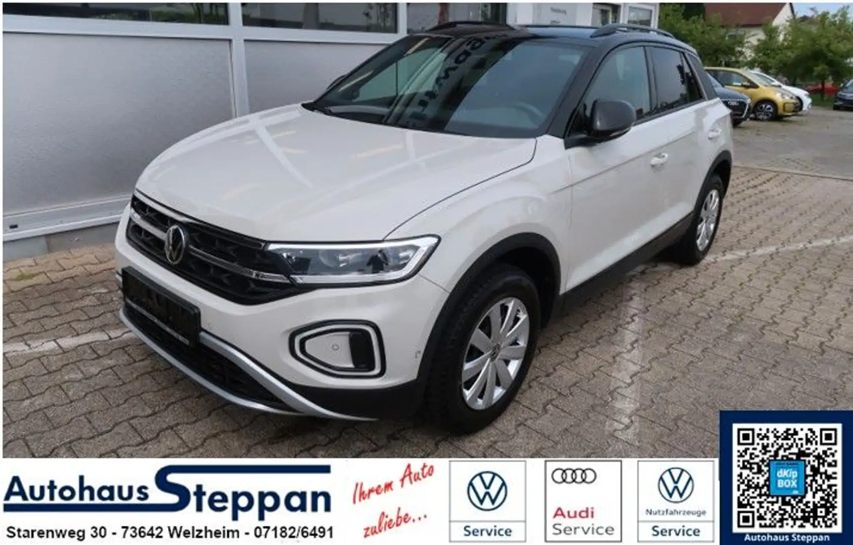 Volkswagen T-Roc 1,5 TSI Style Black Style Paket +APP +ACC Gris - 1