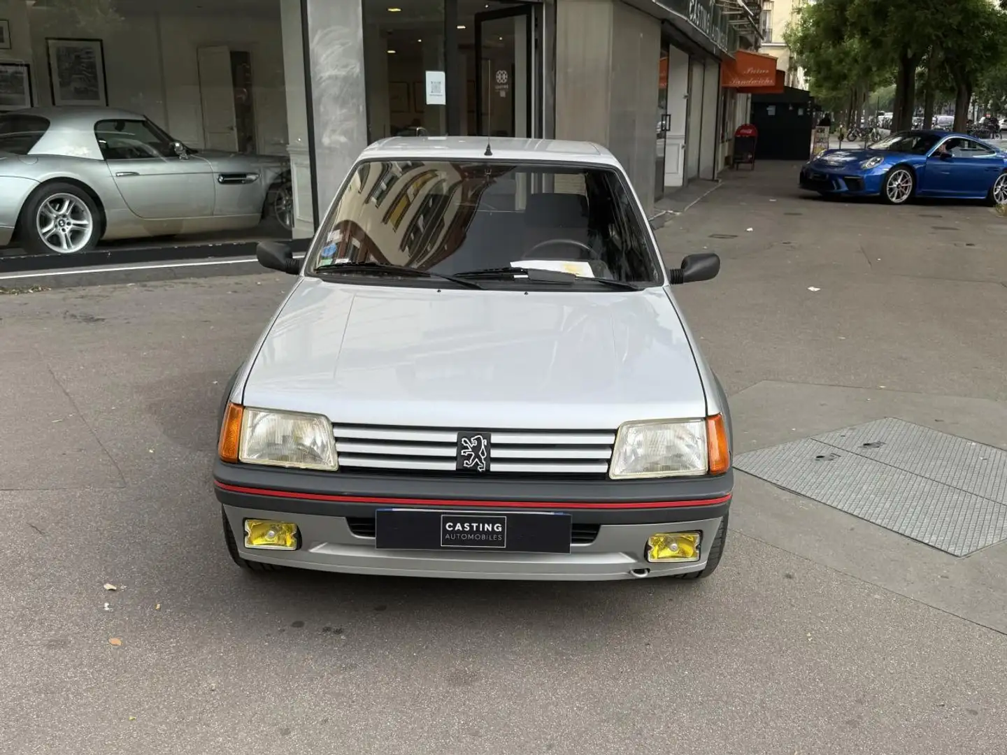 Peugeot 205 1.6i - 115  BERLINE GTi PHASE 1 Gris - 2