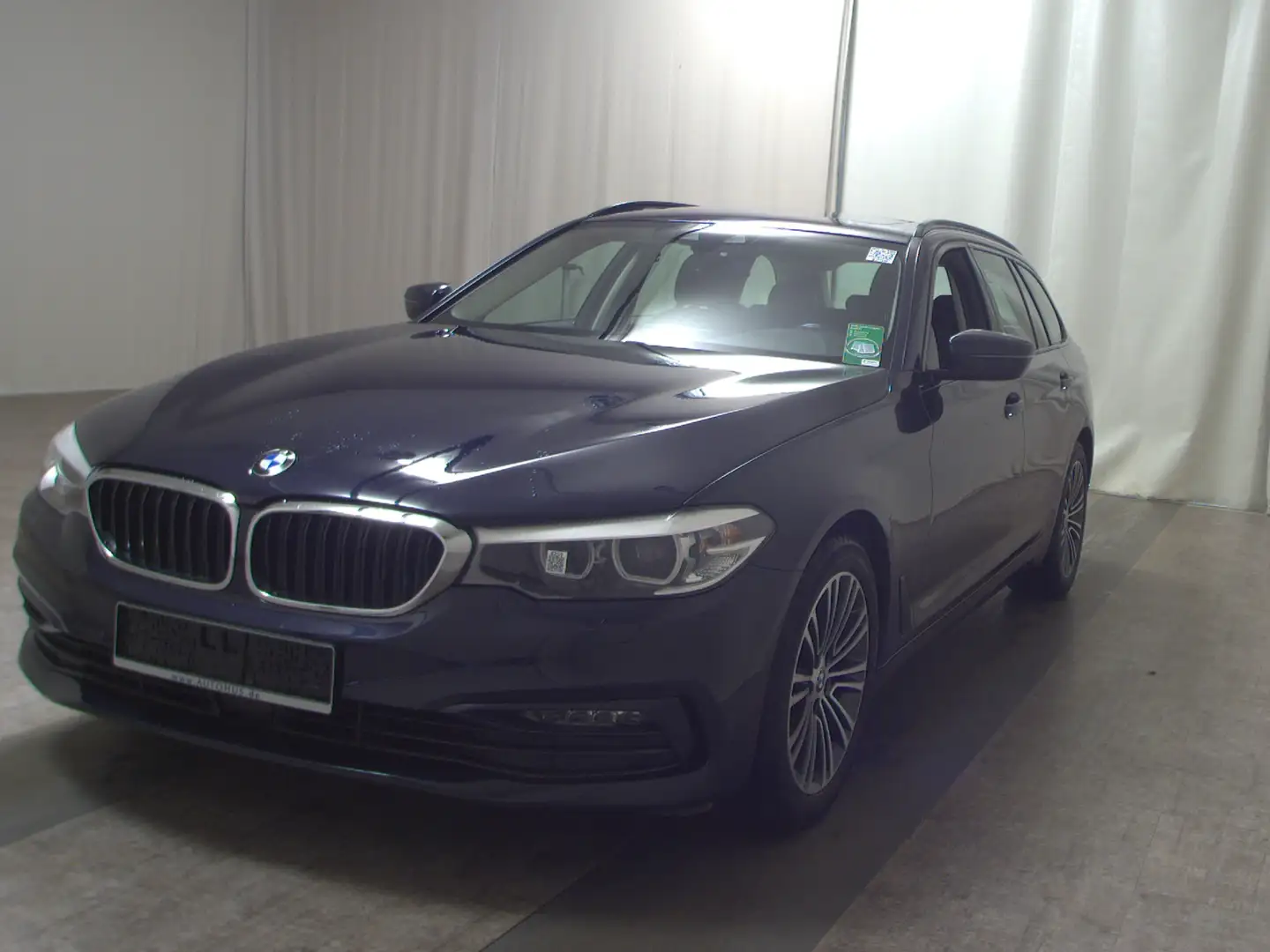 BMW 530 dA Touring Sport-Line Navi LC Pro Pano AHK Bleu - 2