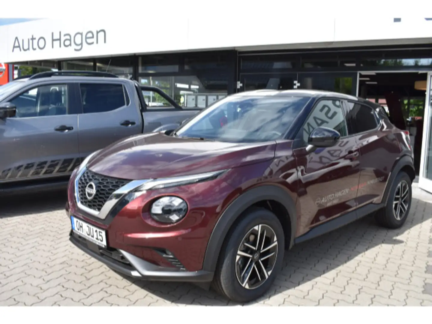 Nissan Juke 1.0 DIG-T N-Connecta Voll-LED Navi 360° Kam Grau - 2
