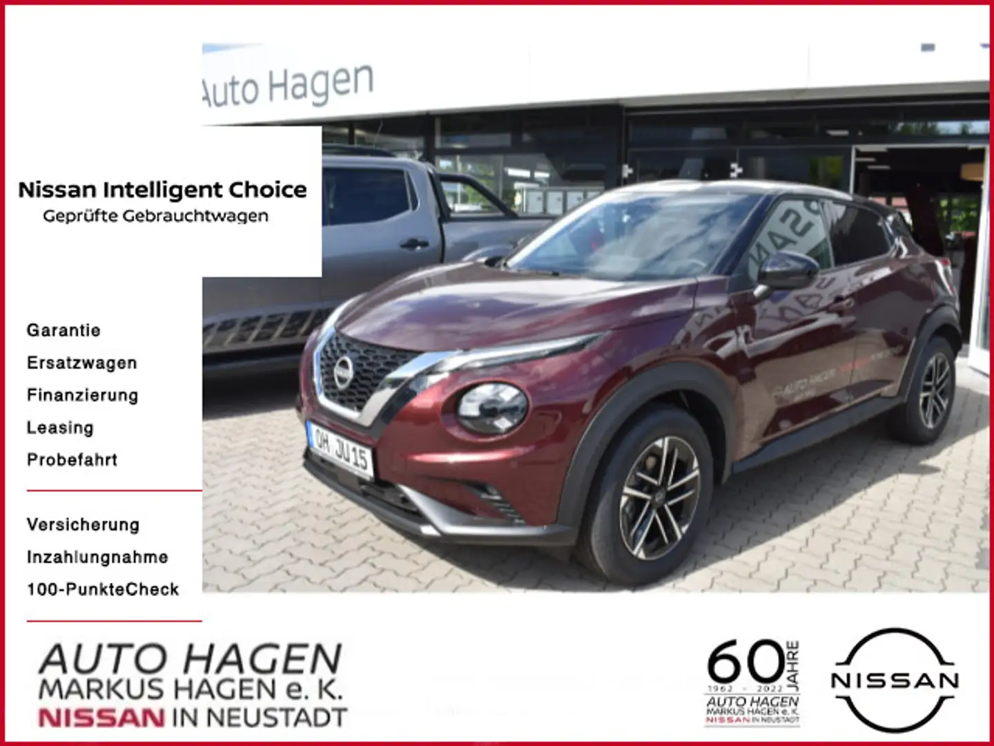Nissan Juke 1.0 DIG-T N-Connecta Voll-LED Navi 360° Kam Grau - 1