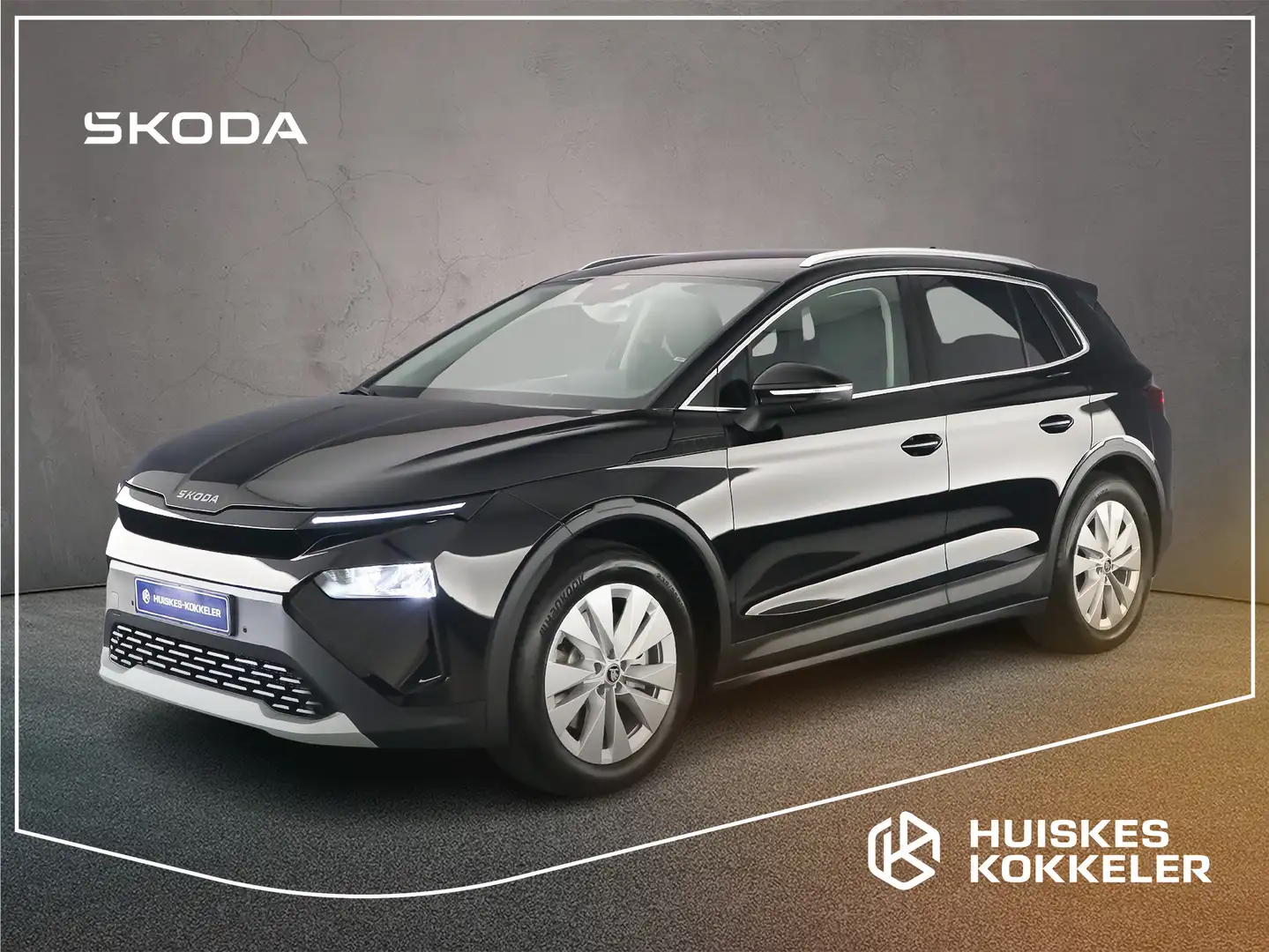 Skoda Elroq Elektromotor 82 kWh 286pk Business Edition - Tour Zwart - 1