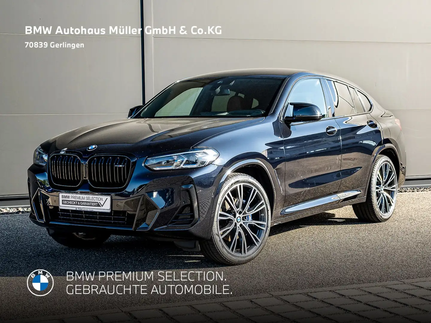 BMW X4 M 40dA Standheiz HUD Kamera Laser M Sport 1VB Negro - 2