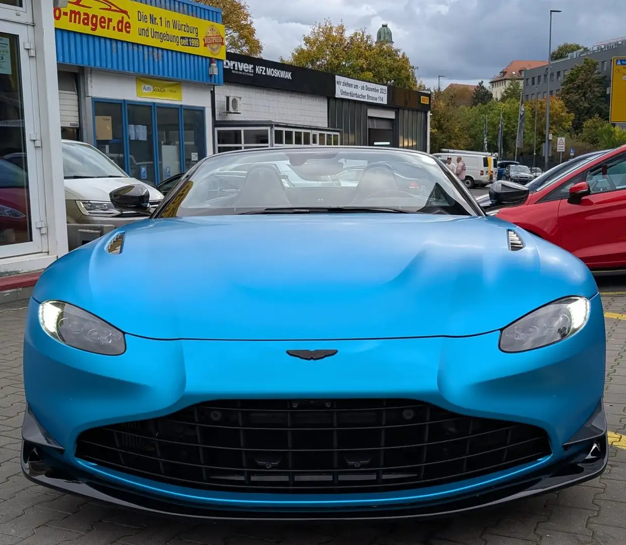 Aston Martin V8 Vantage Roadster F1 Ed.*CARBON*360°GARANTIE 4.27 Azul - 2