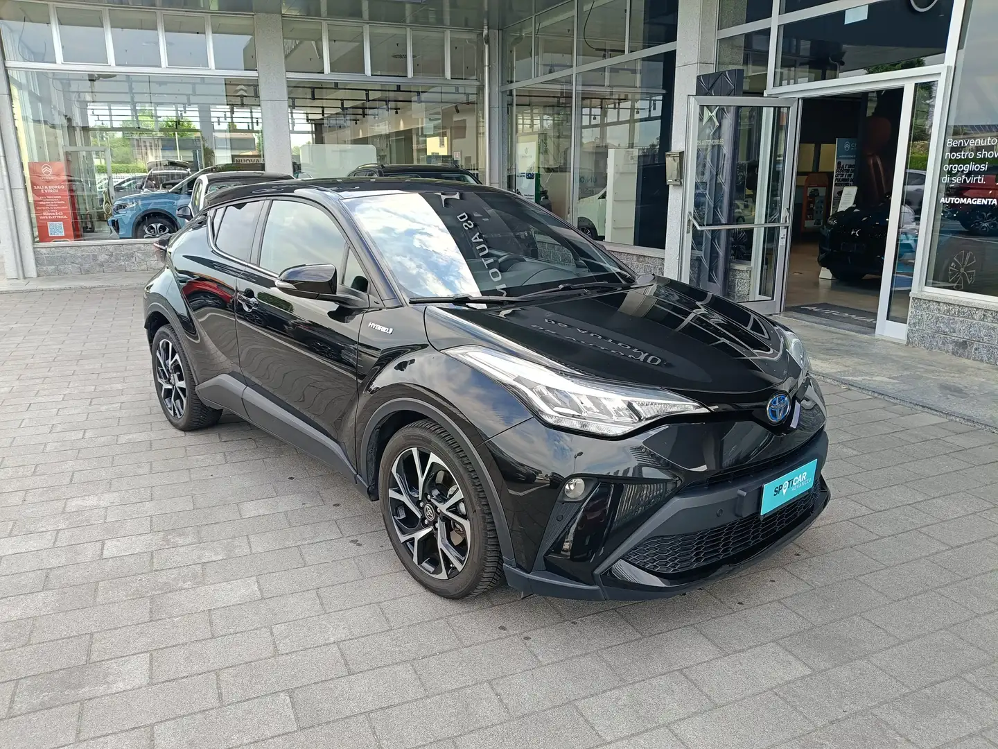 Toyota C-HR 1.8 Hybrid E-CVT TREND USATO GARANTITO Nero - 1