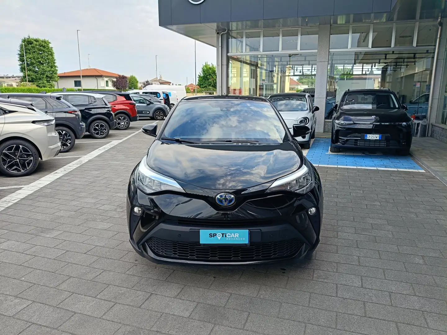 Toyota C-HR 1.8 Hybrid E-CVT TREND USATO GARANTITO Nero - 2