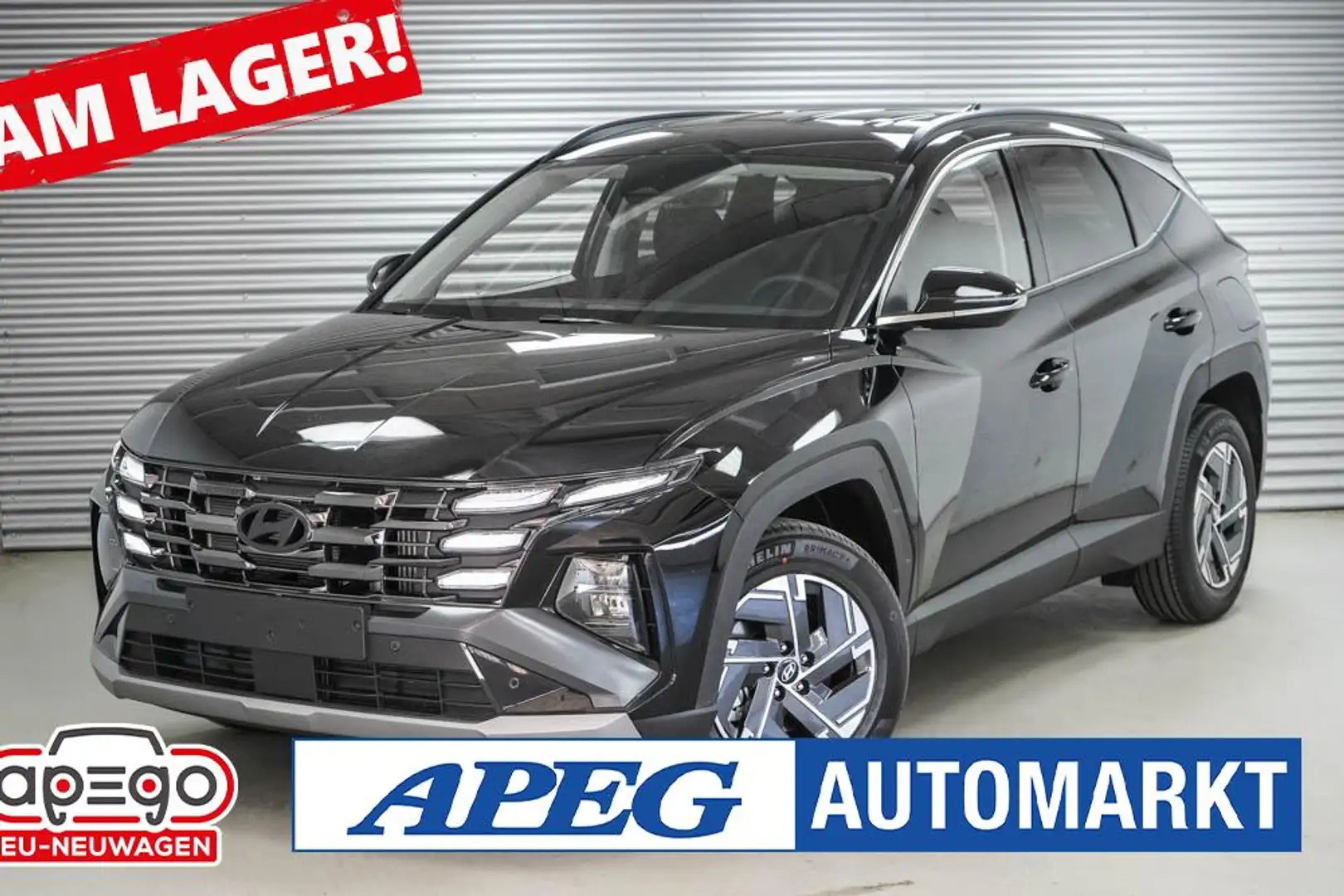 Hyundai TUCSON 1,6 T-GDI 2WD DCT MHEV Essential Schwarz - 1
