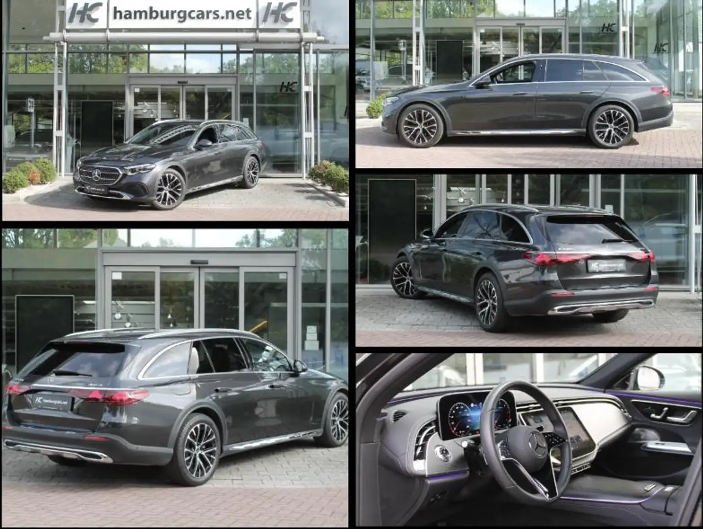 Mercedes-Benz E 220 T-Modell E220 de All-Terrain AHK Burmester 360C... Grau - 1