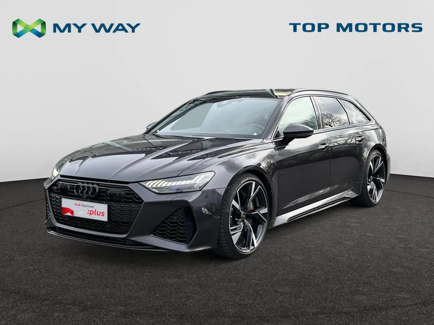 Audi RS6 Avant EXCLUSIVE CAR*PANO*RS DYNAMIC PLUS*B&O*360 C Gris - 1