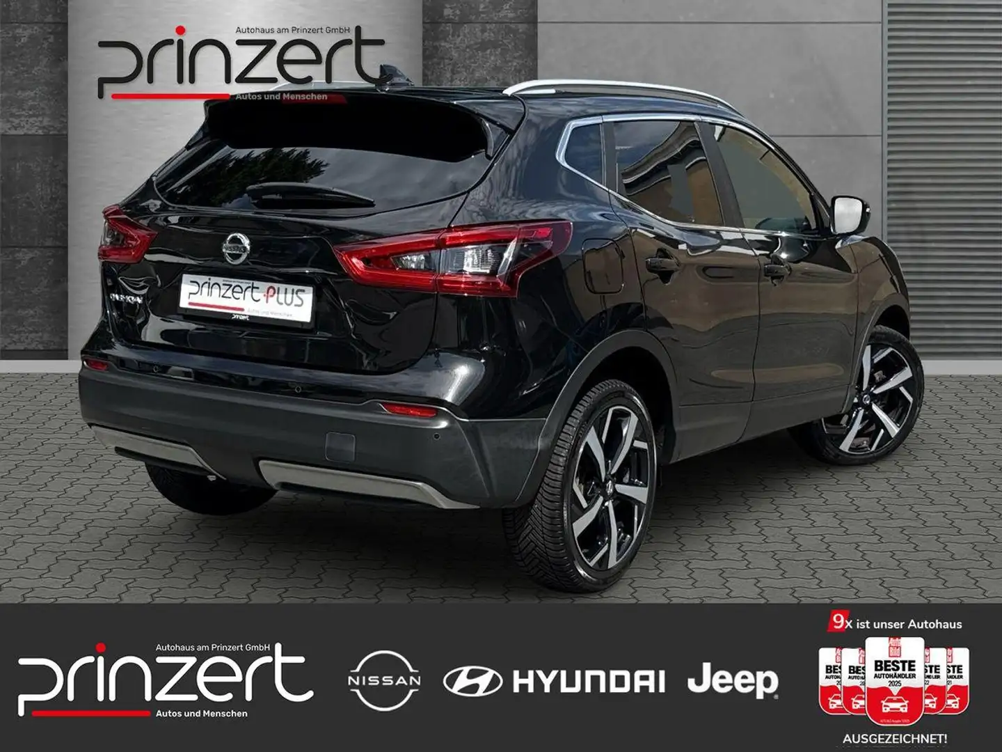 Nissan Qashqai 1.3 DIG-T DCT "Tekna" PGD*Navi*Allwetter Schwarz - 2