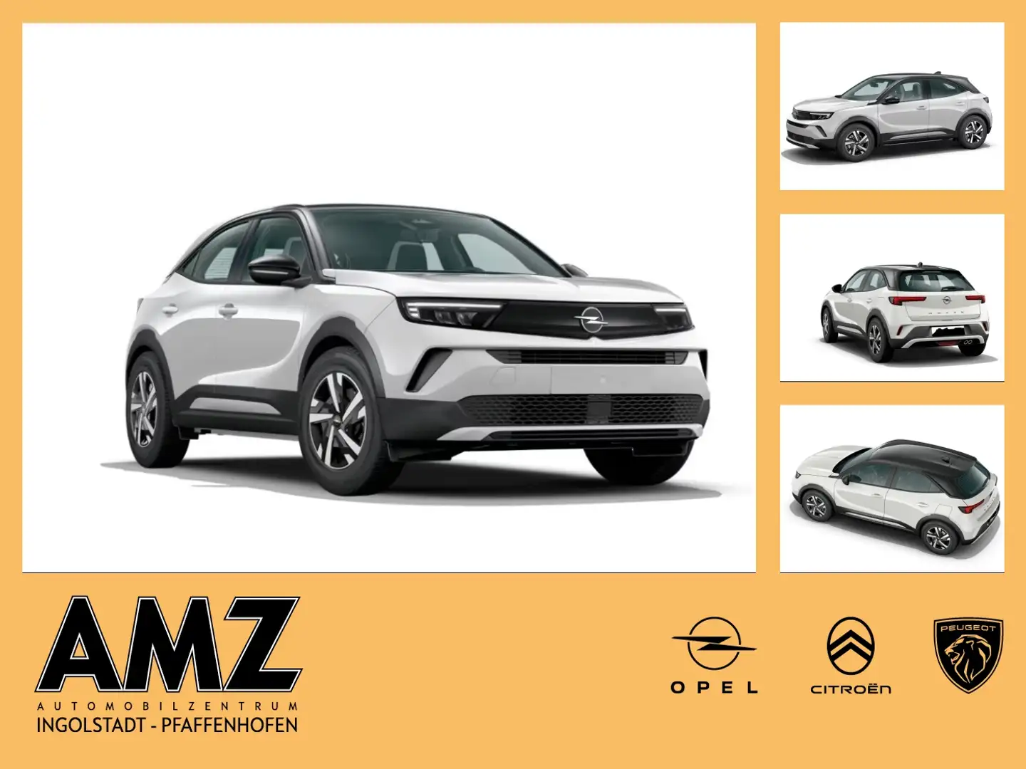 Opel Mokka 1.2 Turbo Elegance LED+SHZ+Winterp.+Kam. Wit - 1