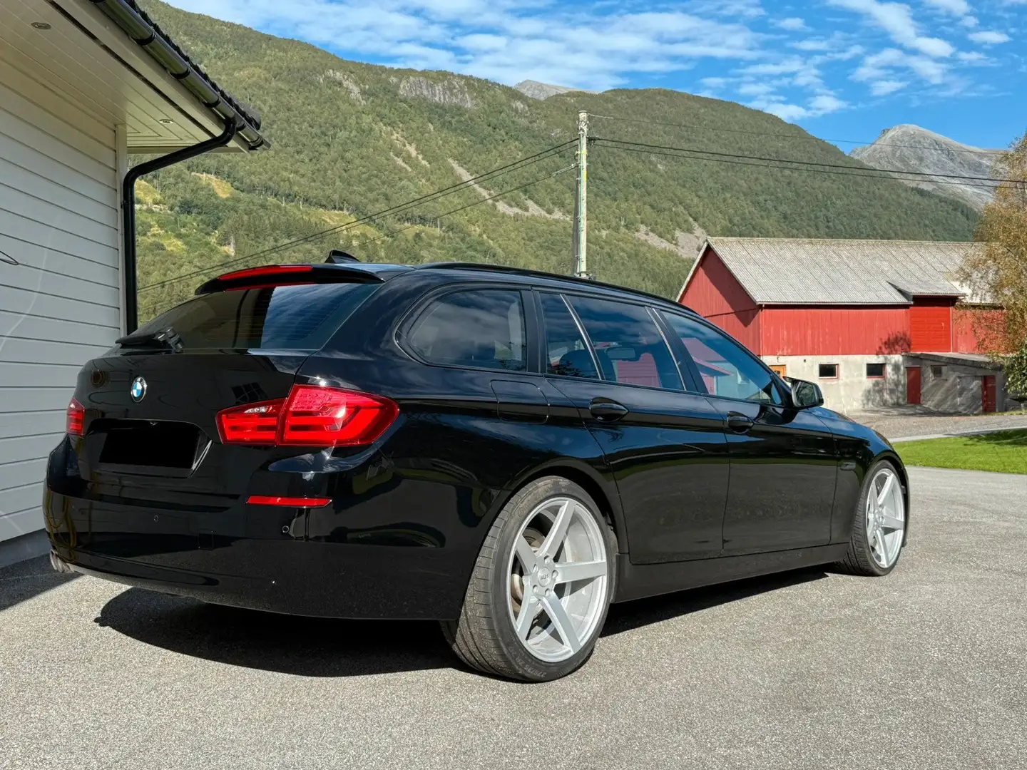 BMW 525 525d Zwart - 1