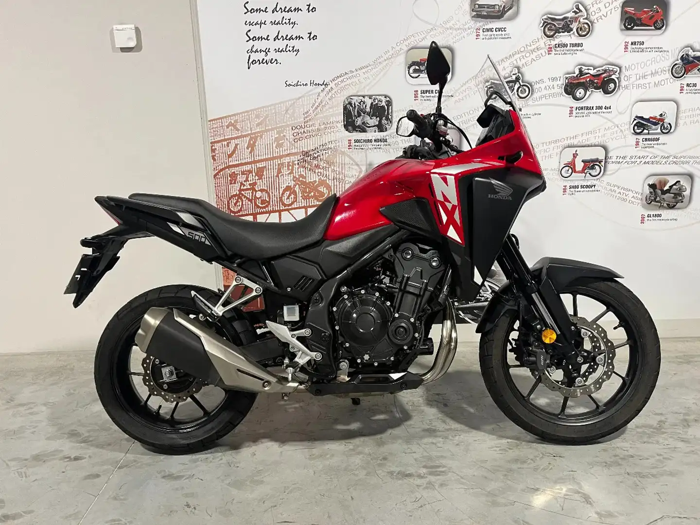Honda NX 500 leuke alleskunner (BTW moto) - 2