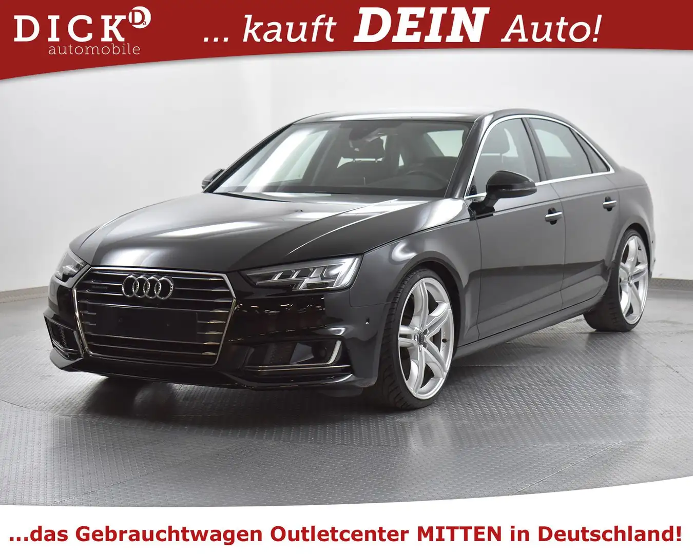 Audi A4 50d Quat Design S LINE 20"+VIRTU+B&O+360+MATR Noir - 2