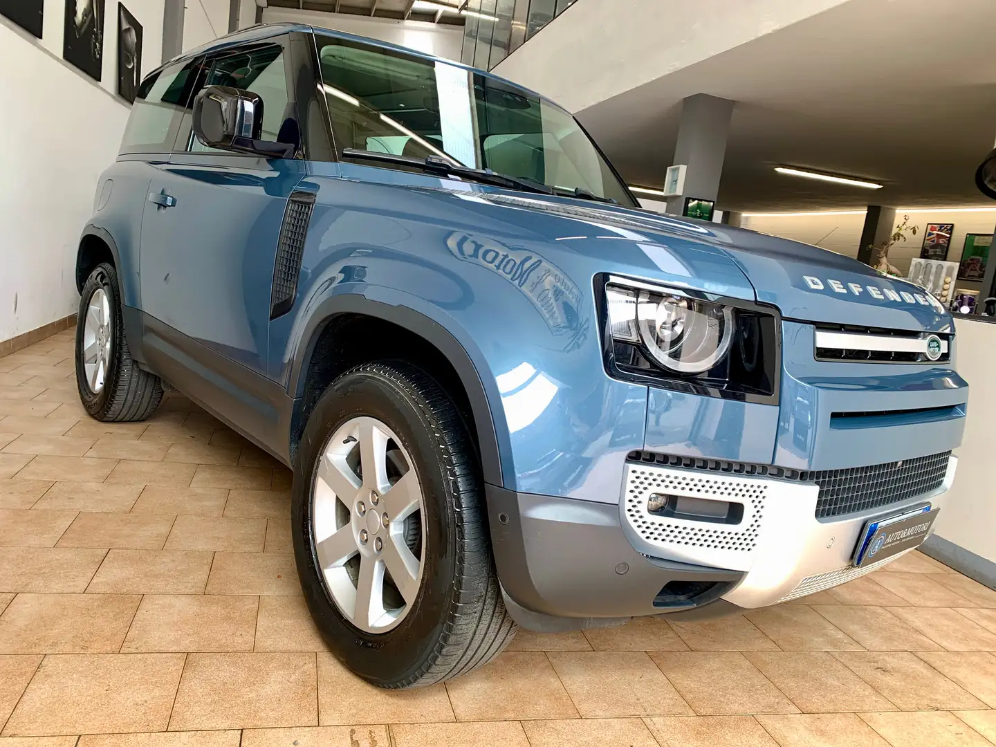 Land Rover Defender Defender 90 3.0d i6 mhev HSE awd 250cv auto Azul - 2