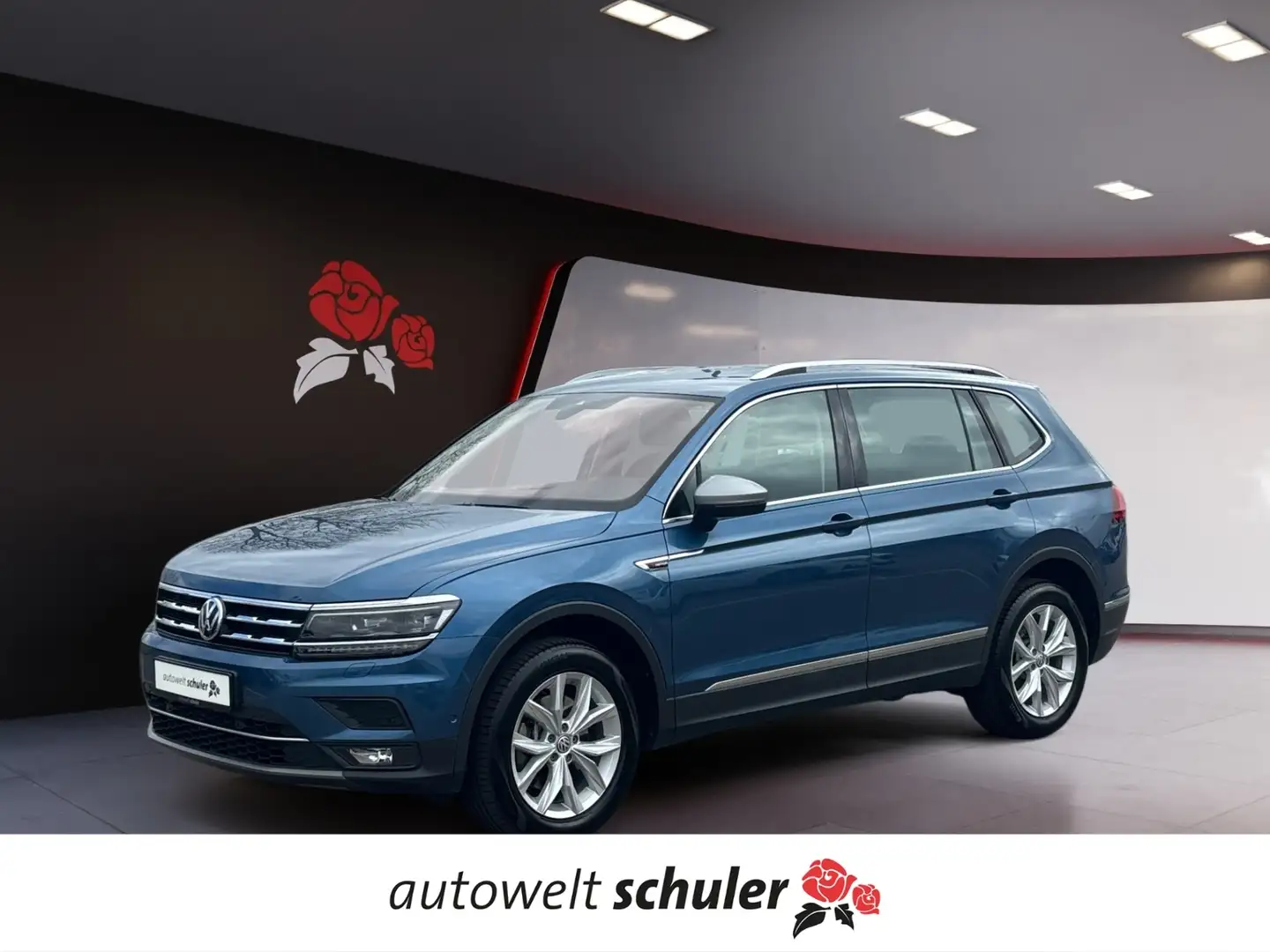 Volkswagen Tiguan Allspace 2,0 TSI DSG 4motion Highline HL Bleu - 1