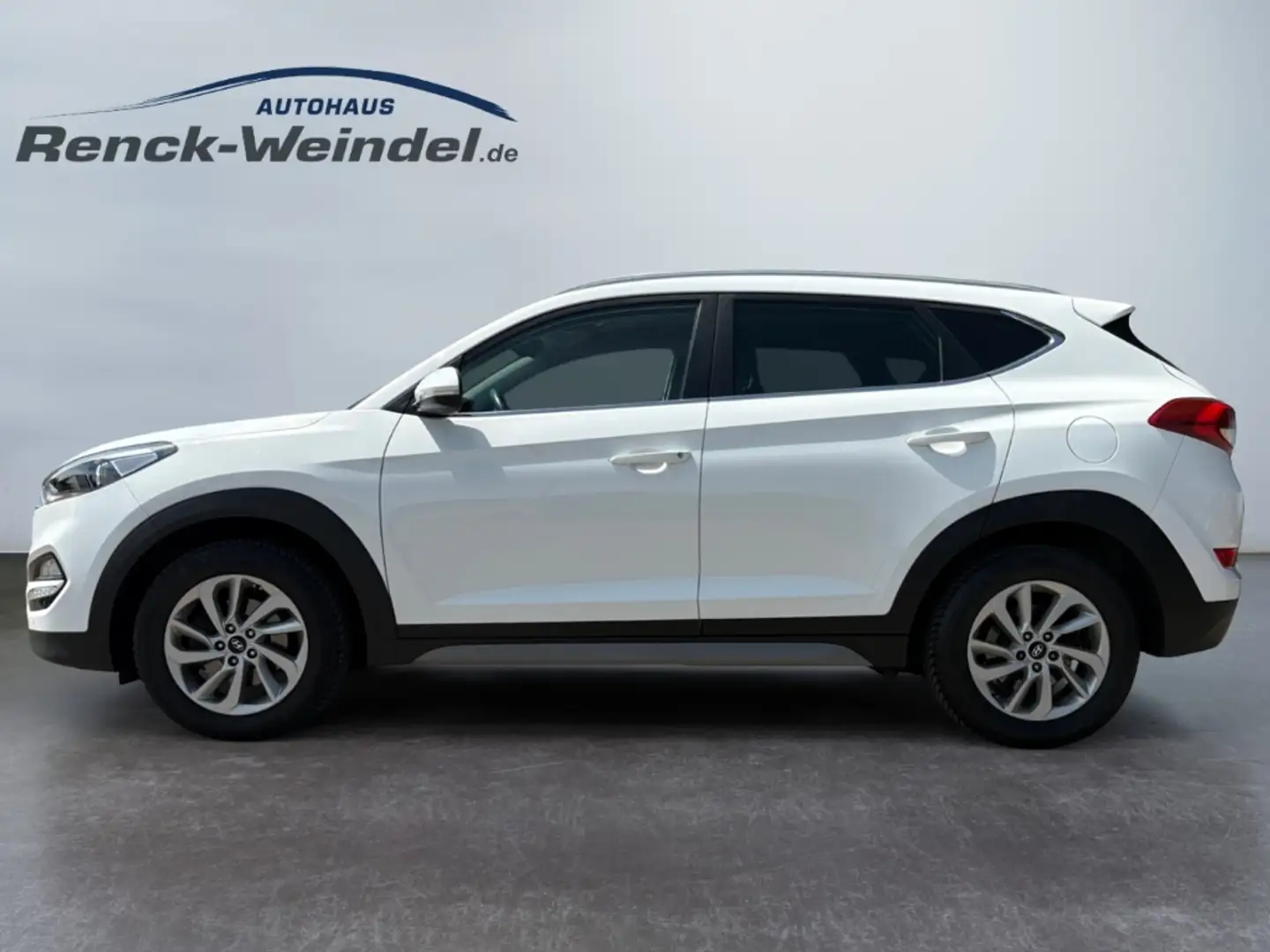 Hyundai TUCSON Style 1.6 T-GDi Navi Mehrzonenklima Fahrerprofil D Weiß - 2