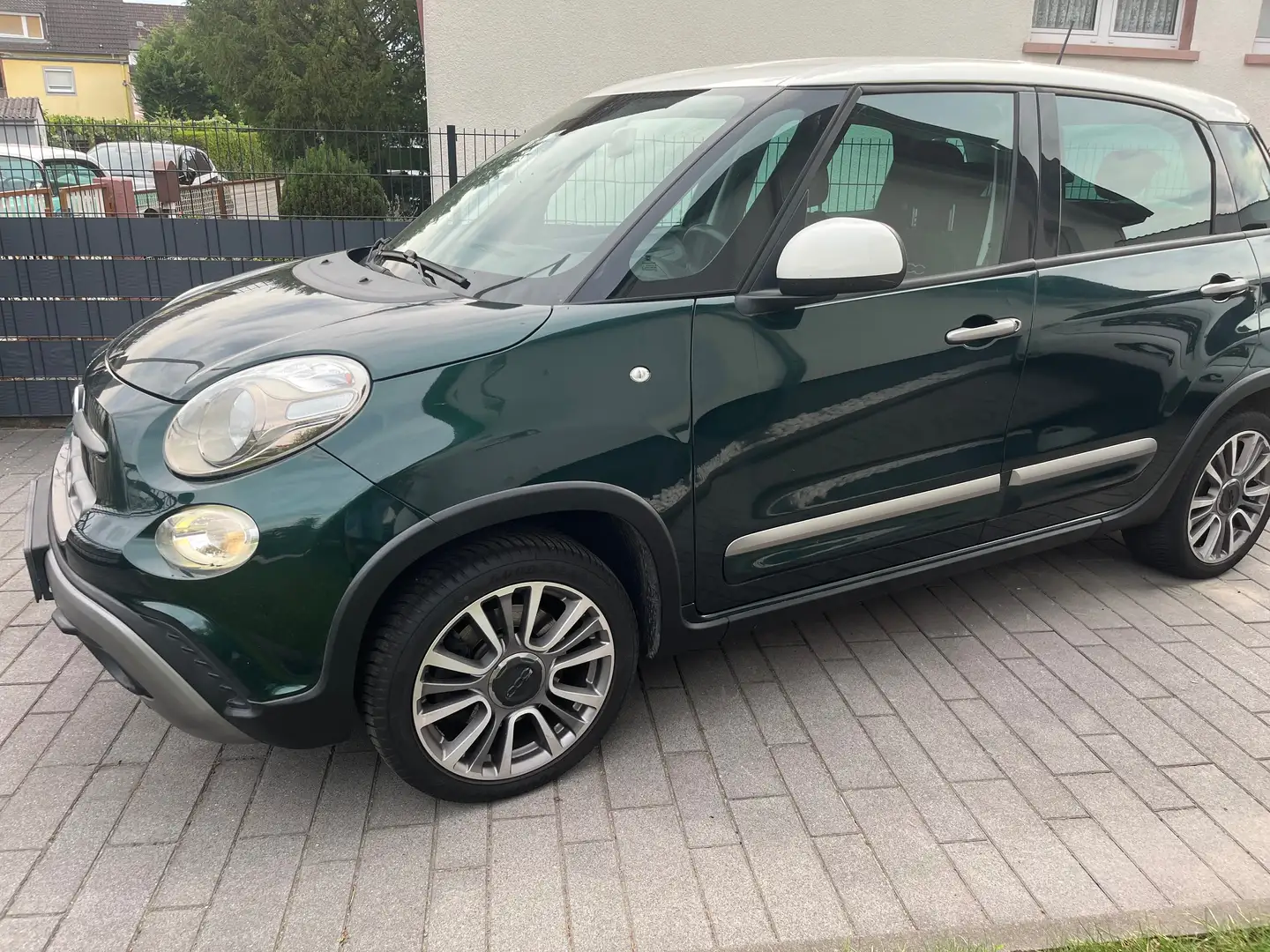Fiat 500L Cross Climatronic Kamera + PDC Grün - 2